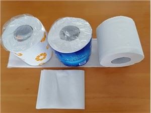 Aplikasi Agen Kekuatan Basah di kertas tisu rumah tangga